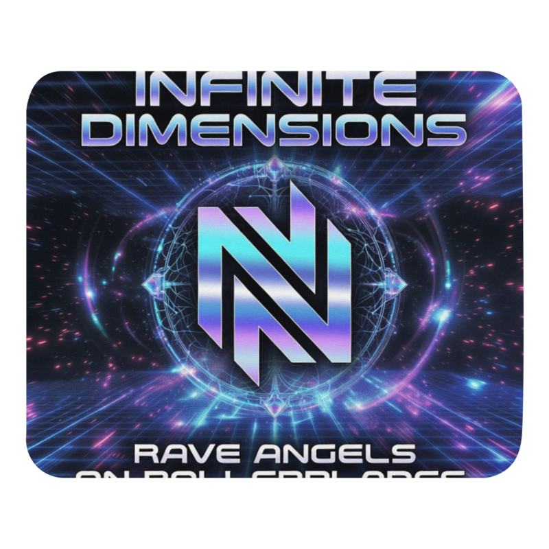 Infinite Dimensions - Rave Angels Mouse Pad Printful preview