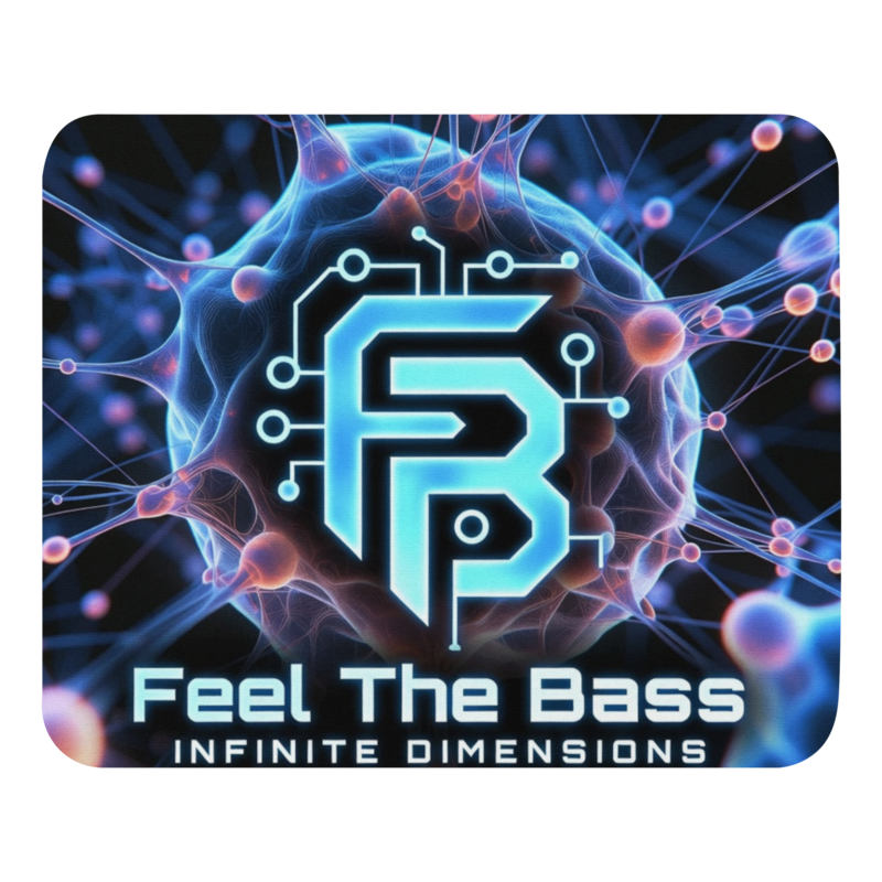 Infinite Dimensions - Feel The Bass Mouse Pad Printful preview