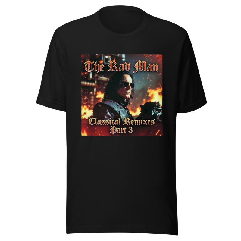 The Rad Man - Classical Music 3 Unisex T-Shirt Printful preview