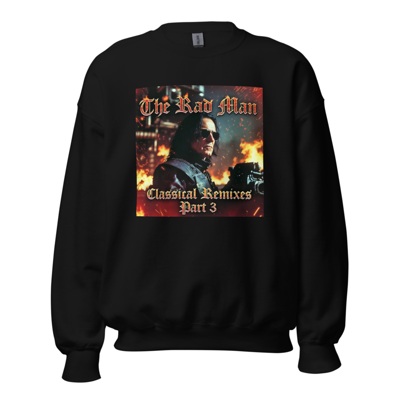 The Rad Man - Classical Music 3 Crewneck Sweatshirt Printful preview
