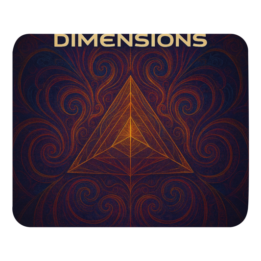 Infinite Dimensions - Broken Silence Alt Mouse Pad Printful preview