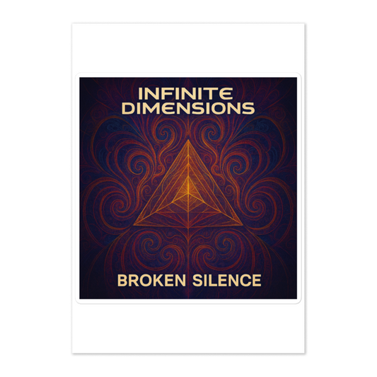 Infinite Dimensions - Broken Silence Alt Sticker Sheet Printful preview